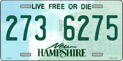 NH license plate 2736275