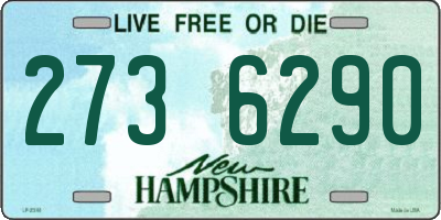 NH license plate 2736290
