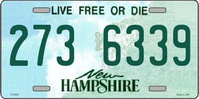 NH license plate 2736339