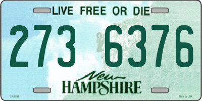 NH license plate 2736376