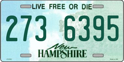NH license plate 2736395