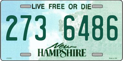 NH license plate 2736486