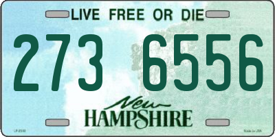 NH license plate 2736556