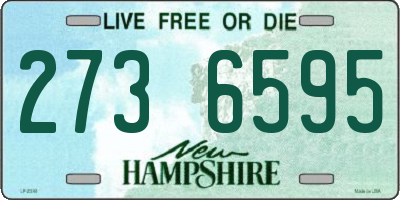 NH license plate 2736595