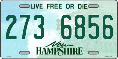 NH license plate 2736856