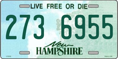 NH license plate 2736955
