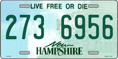 NH license plate 2736956