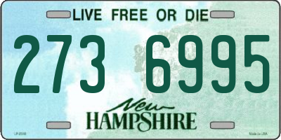 NH license plate 2736995