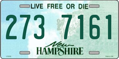 NH license plate 2737161