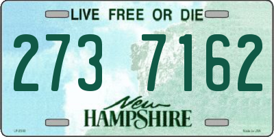 NH license plate 2737162