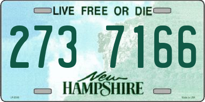 NH license plate 2737166