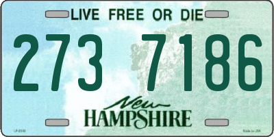 NH license plate 2737186