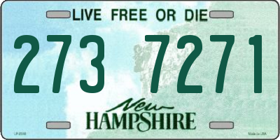 NH license plate 2737271