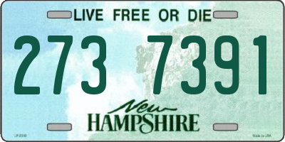 NH license plate 2737391