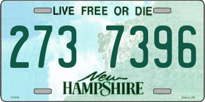 NH license plate 2737396