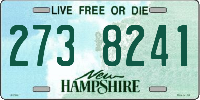 NH license plate 2738241