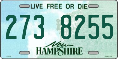 NH license plate 2738255