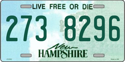 NH license plate 2738296