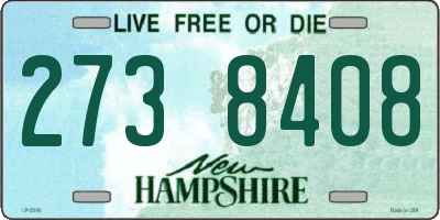 NH license plate 2738408