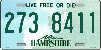 NH license plate 2738411