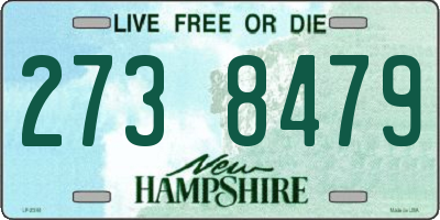 NH license plate 2738479