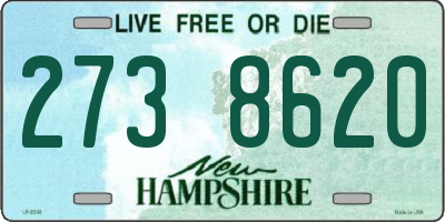NH license plate 2738620