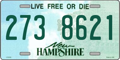 NH license plate 2738621