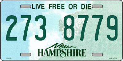NH license plate 2738779