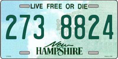 NH license plate 2738824