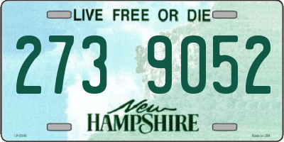 NH license plate 2739052