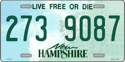 NH license plate 2739087
