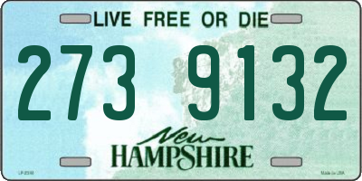 NH license plate 2739132