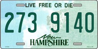 NH license plate 2739140