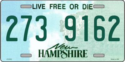NH license plate 2739162