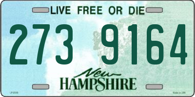 NH license plate 2739164