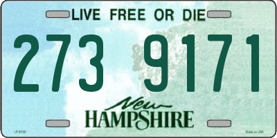 NH license plate 2739171