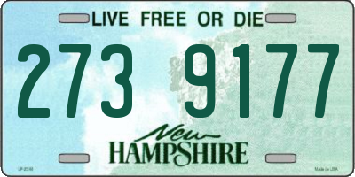 NH license plate 2739177