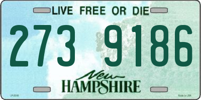 NH license plate 2739186