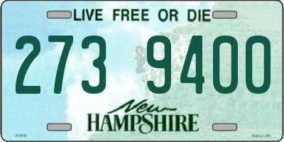 NH license plate 2739400