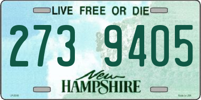 NH license plate 2739405