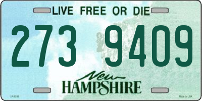 NH license plate 2739409
