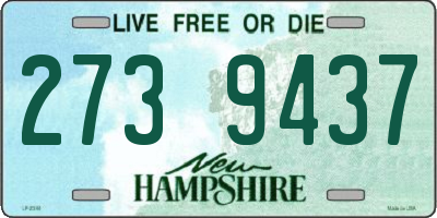 NH license plate 2739437