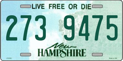 NH license plate 2739475