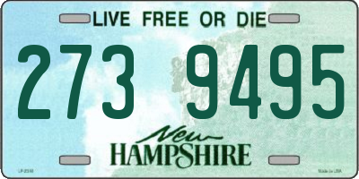 NH license plate 2739495