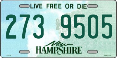NH license plate 2739505