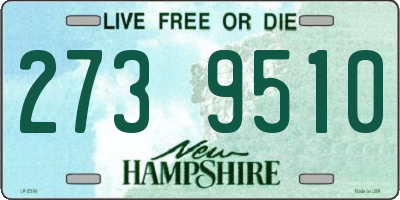 NH license plate 2739510