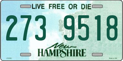 NH license plate 2739518