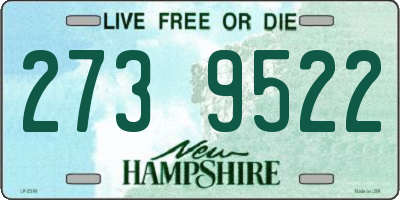 NH license plate 2739522