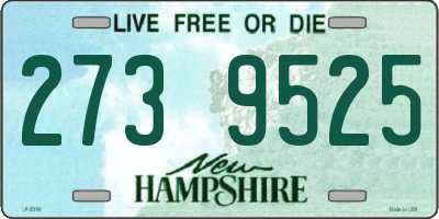 NH license plate 2739525
