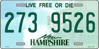 NH license plate 2739526